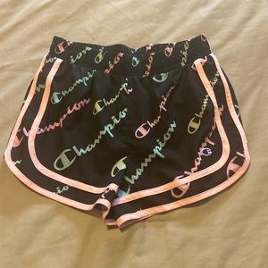 Lined athletic shorts